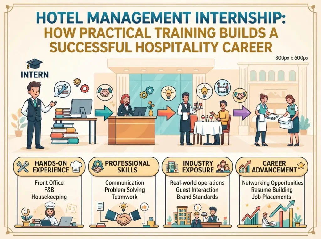 Hotel Management Internship How Practical Training Builds a Successful Hospitality Career